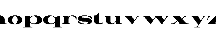 Sprat ExtendedBlack Font LOWERCASE