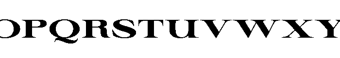 Sprat ExtendedBold Font UPPERCASE