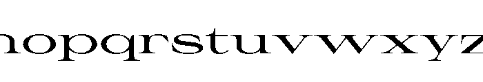 Sprat ExtendedMedium Font LOWERCASE