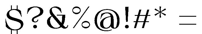 Sprat Regular Font OTHER CHARS