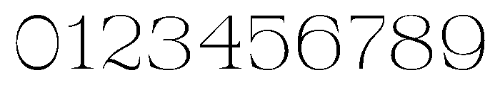 Sprat Thin Font OTHER CHARS