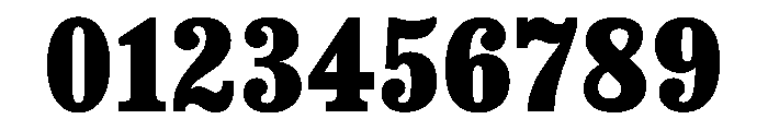 Spread Black Font OTHER CHARS