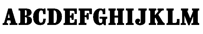 Spread Black Font UPPERCASE