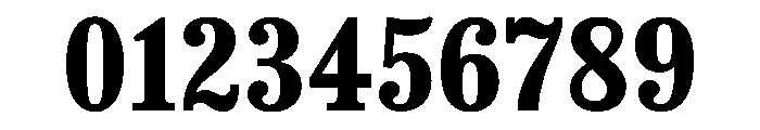 Spread Bold Font OTHER CHARS