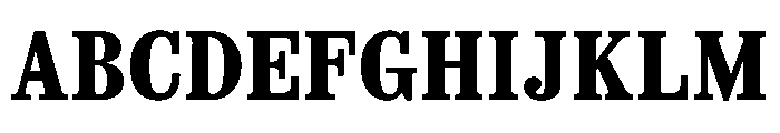 Spread Bold Font UPPERCASE