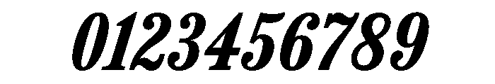 Spread BoldItalic Font OTHER CHARS