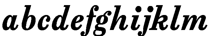 Spread BoldItalic FONT