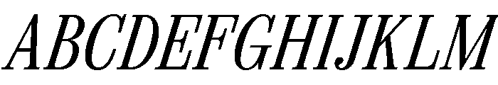 Spread BookItalic Font UPPERCASE