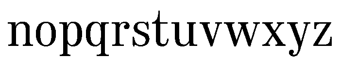 Spread Book Font LOWERCASE