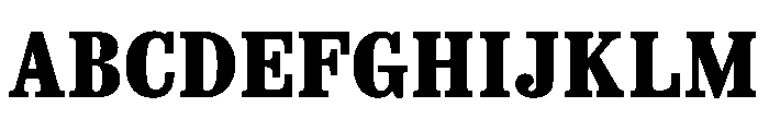 Spread ExtraBold Font UPPERCASE