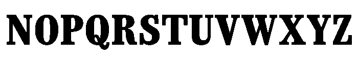 Spread ExtraBold Font UPPERCASE