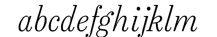 Spread ExtralightItalic FONT