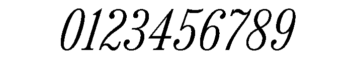 Spread LightItalic Font OTHER CHARS