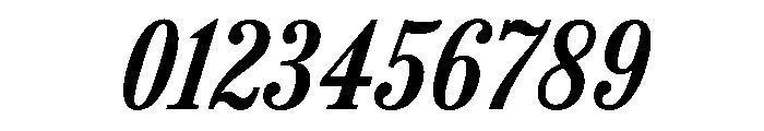 Spread MediumItalic Font OTHER CHARS