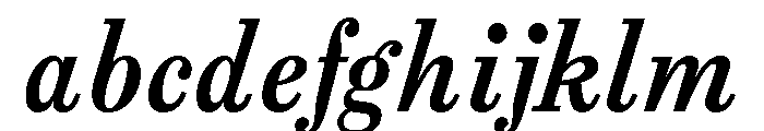 Spread MediumItalic FONT
