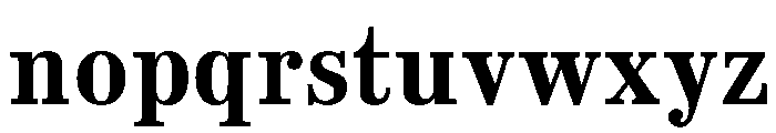 Spread Medium Font LOWERCASE