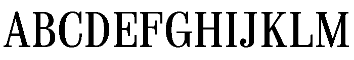 Spread Regular Font UPPERCASE
