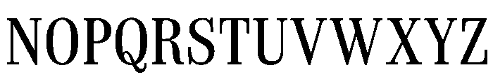 Spread Regular Font UPPERCASE