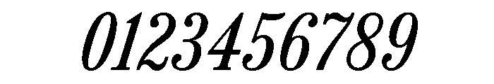 Spread RegularItalic Font OTHER CHARS