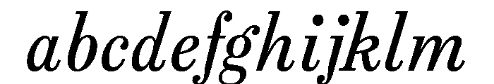 Spread RegularItalic FONT