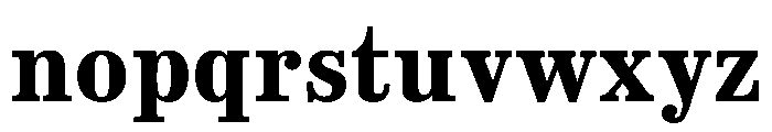 Spread SemiBold Font LOWERCASE