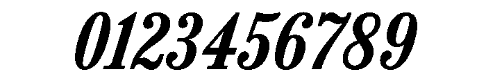 Spread SemiboldItalic Font OTHER CHARS