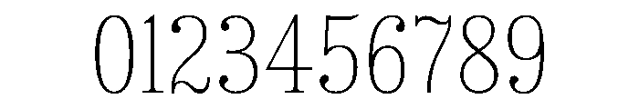 Spread Thin Font OTHER CHARS