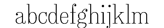 Spread Thin FONT