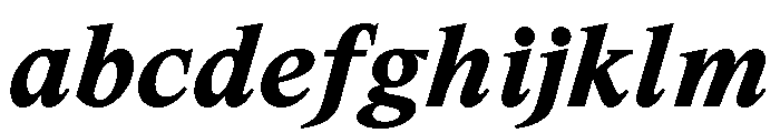 Spyre BoldItalic FONT