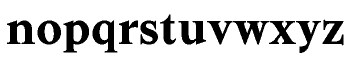 Spyre Bold Font LOWERCASE