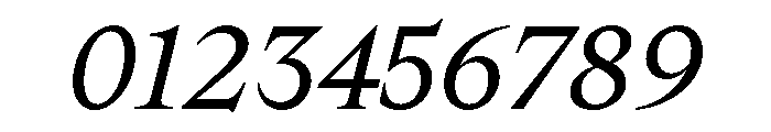 Spyre Italic Font OTHER CHARS
