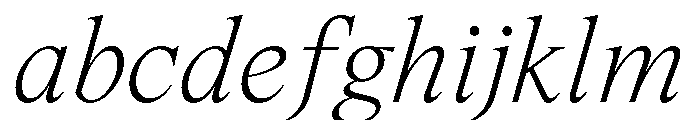 Spyre LightItalic FONT