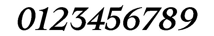 Spyre MediumItalic Font OTHER CHARS