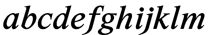 Spyre MediumItalic FONT