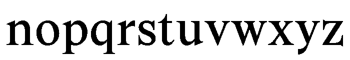 Spyre Medium Font LOWERCASE