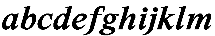 Spyre SemiboldItalic FONT
