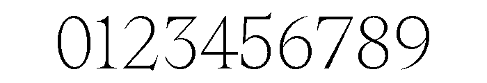 Spyre Thin Font OTHER CHARS