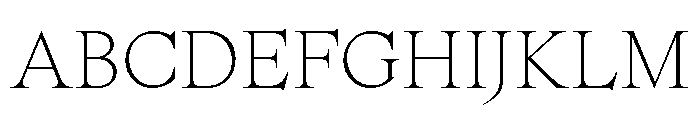 Spyre Thin Font UPPERCASE