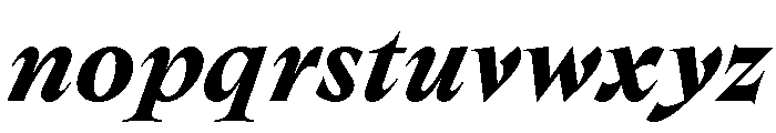 SpyreEpoch BoldItalic Font LOWERCASE