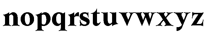 SpyreEpoch Bold Font LOWERCASE