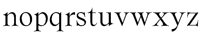 SpyreEpoch Book Font LOWERCASE