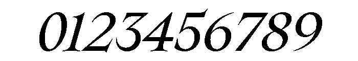 SpyreEpoch Italic Font OTHER CHARS