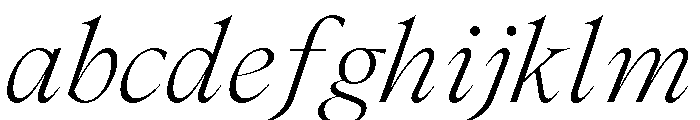 SpyreEpoch LightItalic FONT