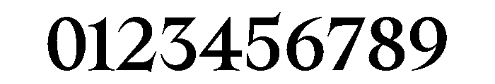 SpyreEpoch Medium Font OTHER CHARS