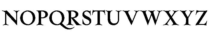 SpyreEpoch Medium Font UPPERCASE