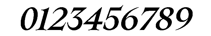 SpyreEpoch MediumItalic Font OTHER CHARS