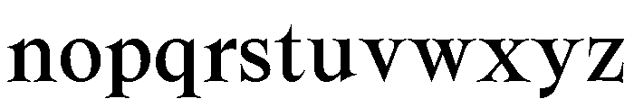 SpyreEpoch Medium Font LOWERCASE