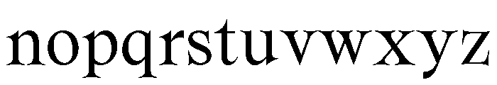 SpyreEpoch Regular Font LOWERCASE