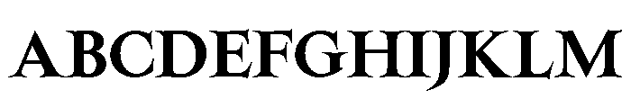 SpyreEpoch Semibold Font UPPERCASE
