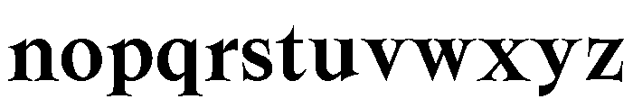 SpyreEpoch Semibold Font LOWERCASE